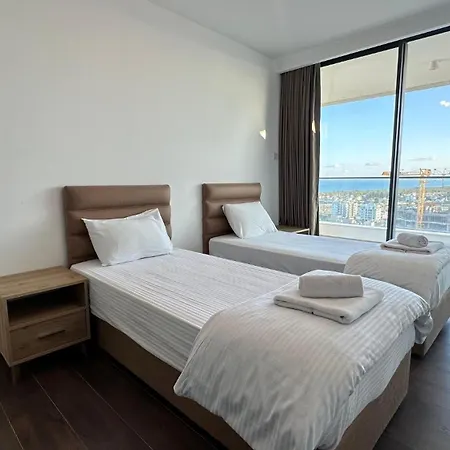 Grand Sapphire Luxury Corner With Spectacular Views And Two Bedrooms By Myguest Cyprus Apartamento *