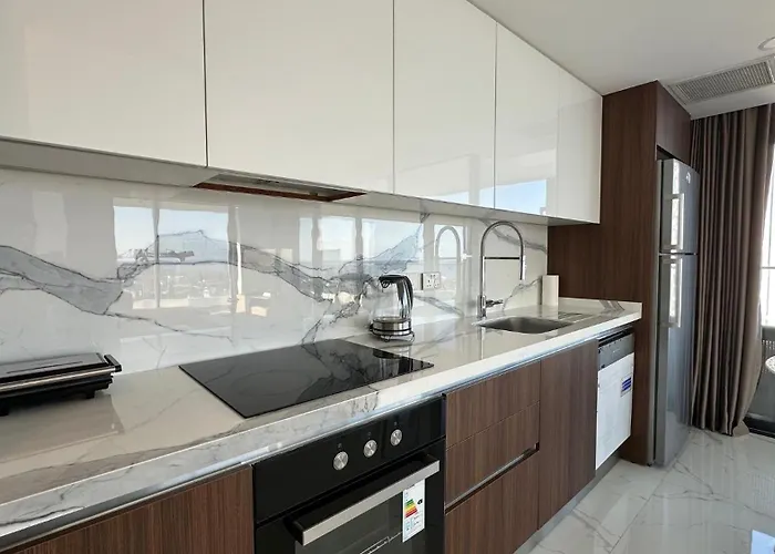 Grand Sapphire Luxury Corner With Spectacular Views And Two Bedrooms By Myguest Cyprus アパート Iskele District (Northern Cyprus)