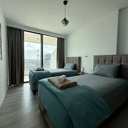 Апартаменты Grand Sapphire Luxury Corner With Spectacular Views And Two Bedrooms By Myguest Cyprus *