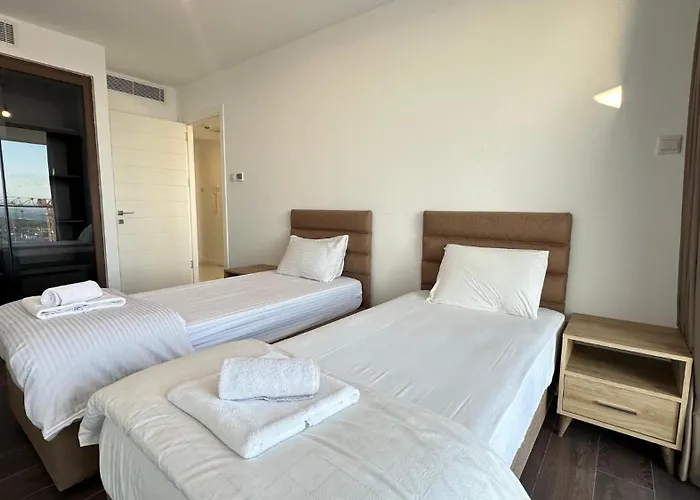 アパート Grand Sapphire Luxury Corner With Spectacular Views And Two Bedrooms By Myguest Cyprus Iskele District (Northern Cyprus)